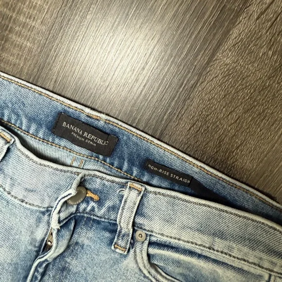 Banana Republic Light Blue Men's Straight Jeans - Picture 9 of 11